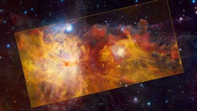 Fuego en Orión: ESO publica una nueva imagen de la nebulosa de la Flama