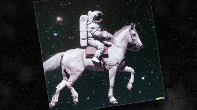 Astronautas a caballo y otros ejemplos que cuestionan la definición de la IA