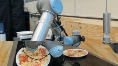 Robot que prueba lo que cocina para ver si está en su punto