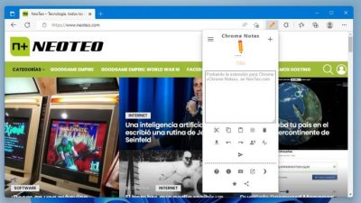 Cómo tomar notas rápidas en Chrome con la extensión Chrome Notes