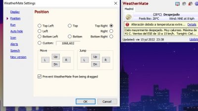 WeatherMate: Cómo recibir reportes del clima directamente en tu escritorio