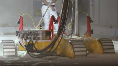Ponen a prueba la capacidad todoterreno del rover robótico VIPER