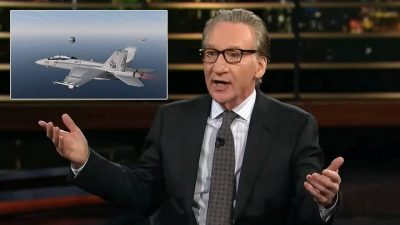 El comentarista político Bill Maher cree que los ovnis están «poniendo a prueba» a los pilotos de la Marina