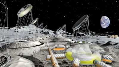 La ESA propone una base lunat hinchable