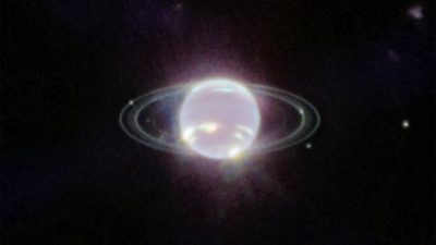 Nueva imagen de Webb captura la vista más clara de los anillos de Neptuno en décadas