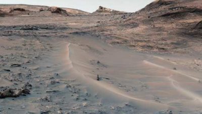 El robot Curiosity llega a una antigua laguna salada marciana