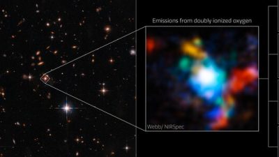 Webb descubre un nudo cósmico denso en el universo primitivo