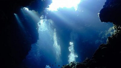 Así es Taam Ja’, el segundo agujero azul más profundo del mundo que se encuentra en la península de Yucatán