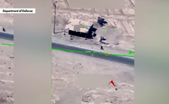 El Pentágono publica imágenes desclasificadas de un OVNI sobrevolando la zona de guerra de Medio Oriente