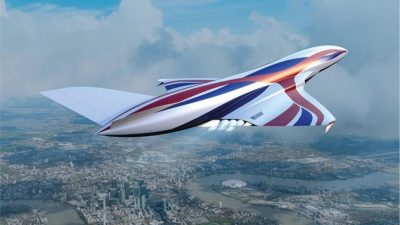 Así es el “avión espacial” hipersónico que puede llevarte de Nueva York a Londres en una hora