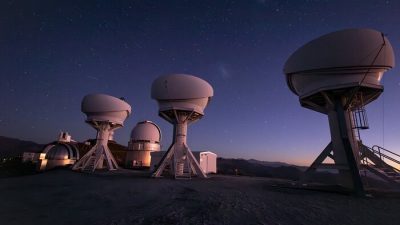 Los telescopios BlackGEM comienzan la búsqueda de fuentes de ondas gravitacionales en el Observatorio La Silla de ESO