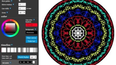 Dibujar mandalas online: Aquí tienes tres opciones