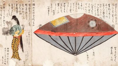¿Realmente un ovni visitó Japón en el periodo Edo?