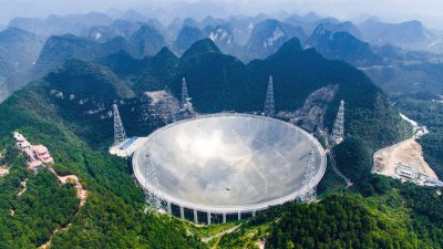 Telescopio FAST de China detecta pulsar binario que bate récord