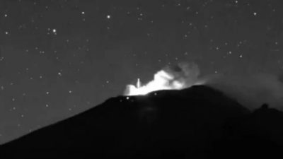 ¿Captan Más Ovnis junto al Popocatépetl? Aquí el Video