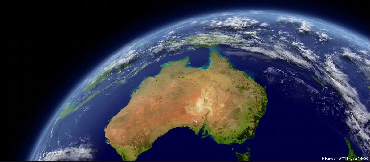 Científicos, intrigados por enorme estructura bajo Australia