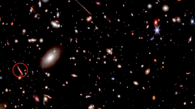 El telescopio James Webb capta la estrella supergigante roja más lejana jamás observada