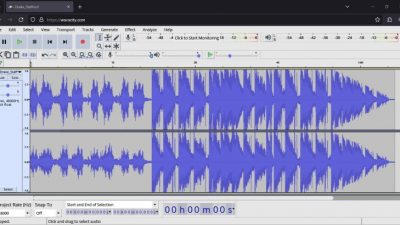 Wavacity: Un editor de audio en tu navegador