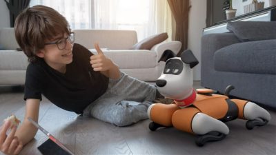 Su nombre es BabyAlpha y es, por fin, un perro robot que luce tan adorable como tecnológico